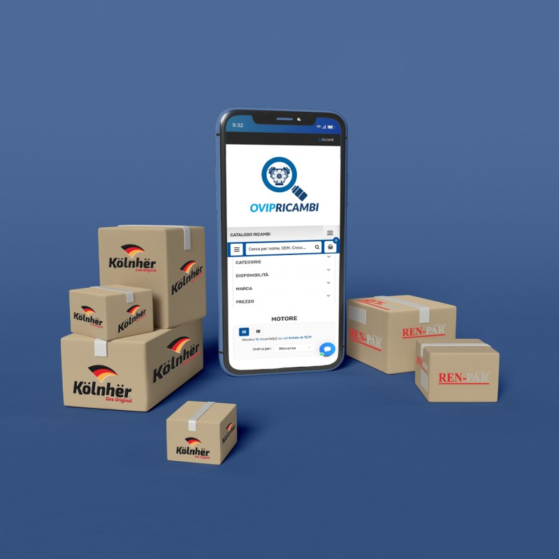 Per il tuo camion una gamma di 3.500 ricambi!